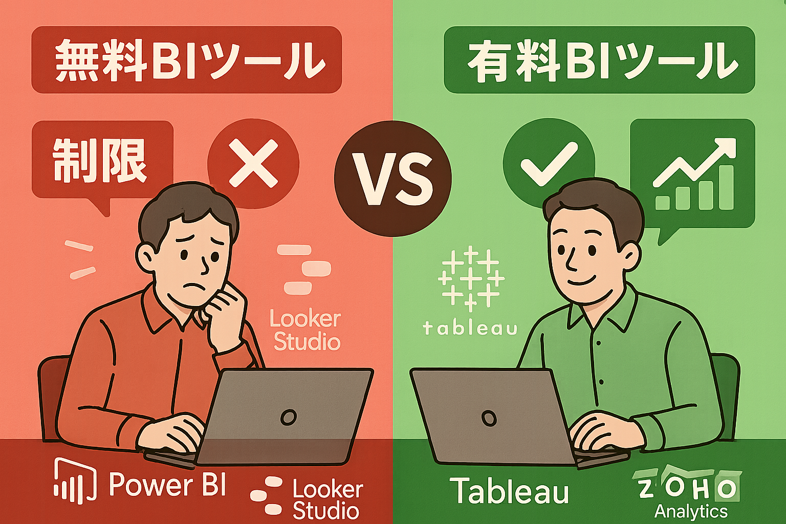 【2025年版】小規模事業者の81%が陥る無料BIツール制限の罠